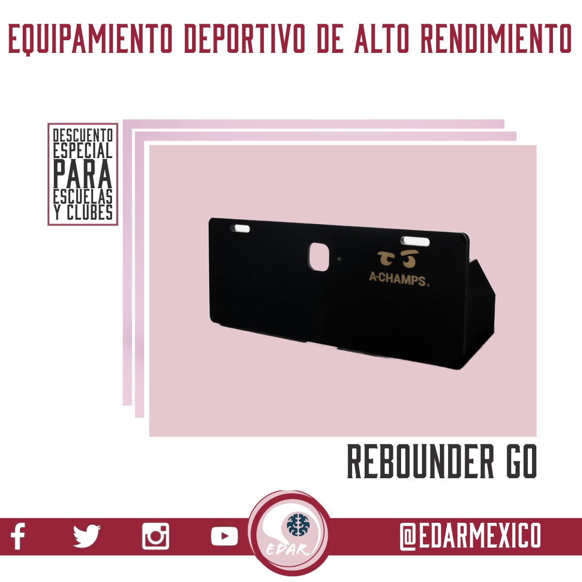A-CHAMPS REBOUNDER GO PARA ROX Y ROXPRO