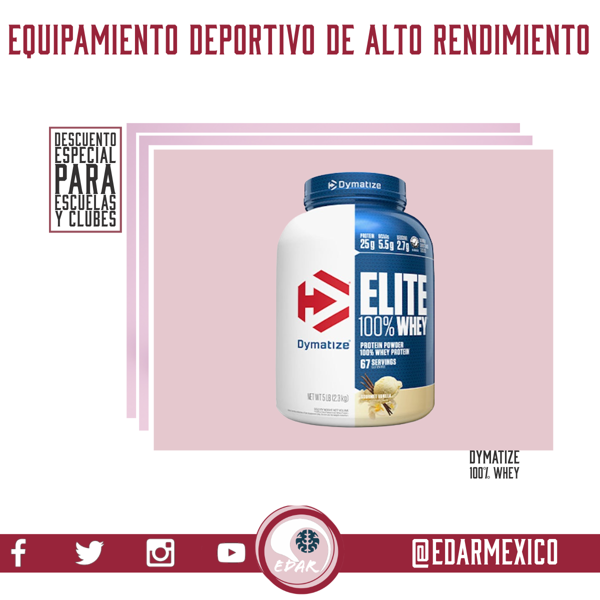 DYMATIZE ELITE 100% WHEY 5 LBS
