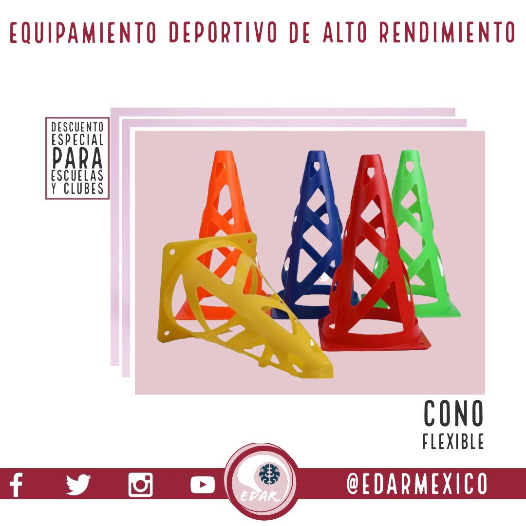 CONO FLEXIBLE DE ENTRENAMIENTO