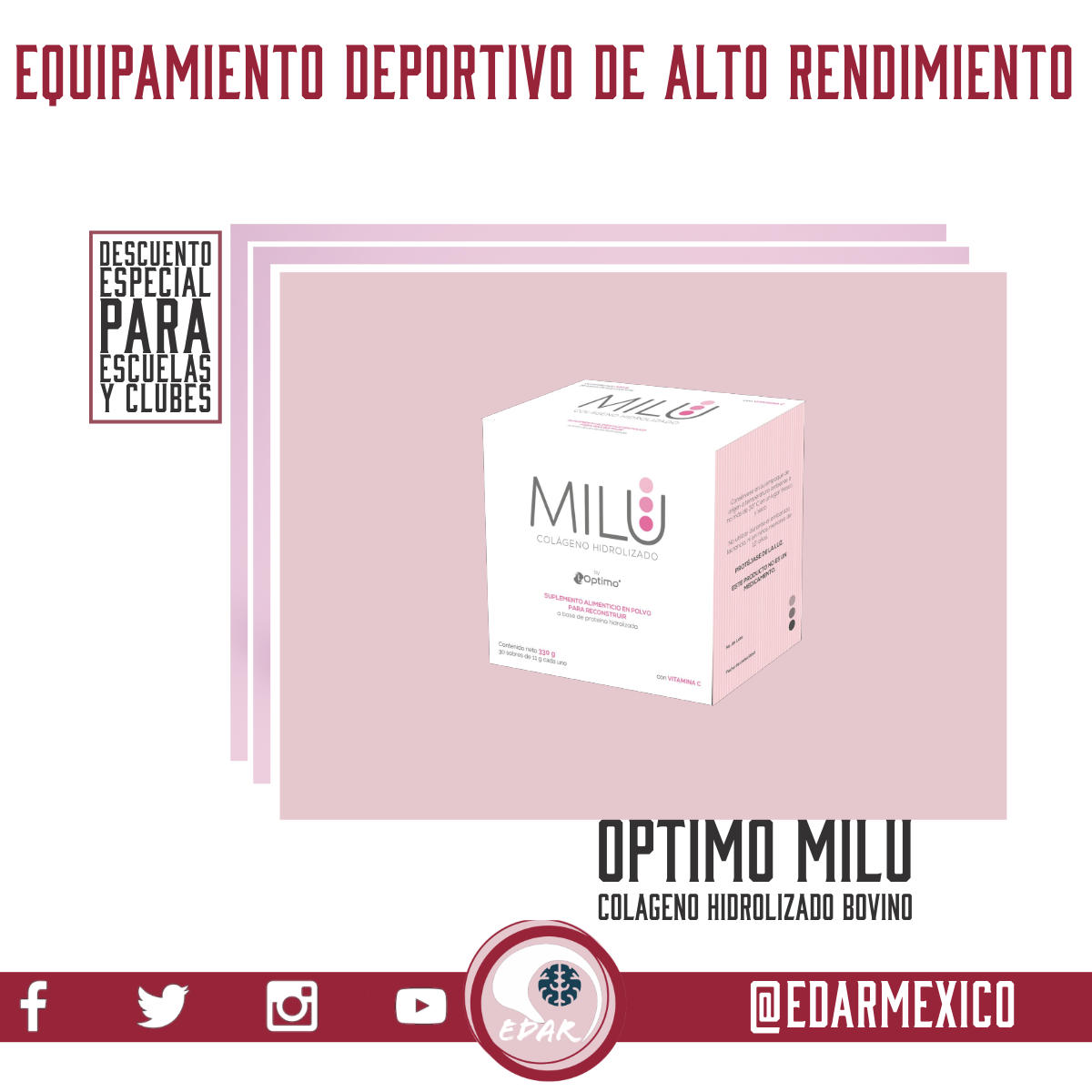 OPTIMO MILU COLAGENO HIDROLIZADO CON VITAMINA C