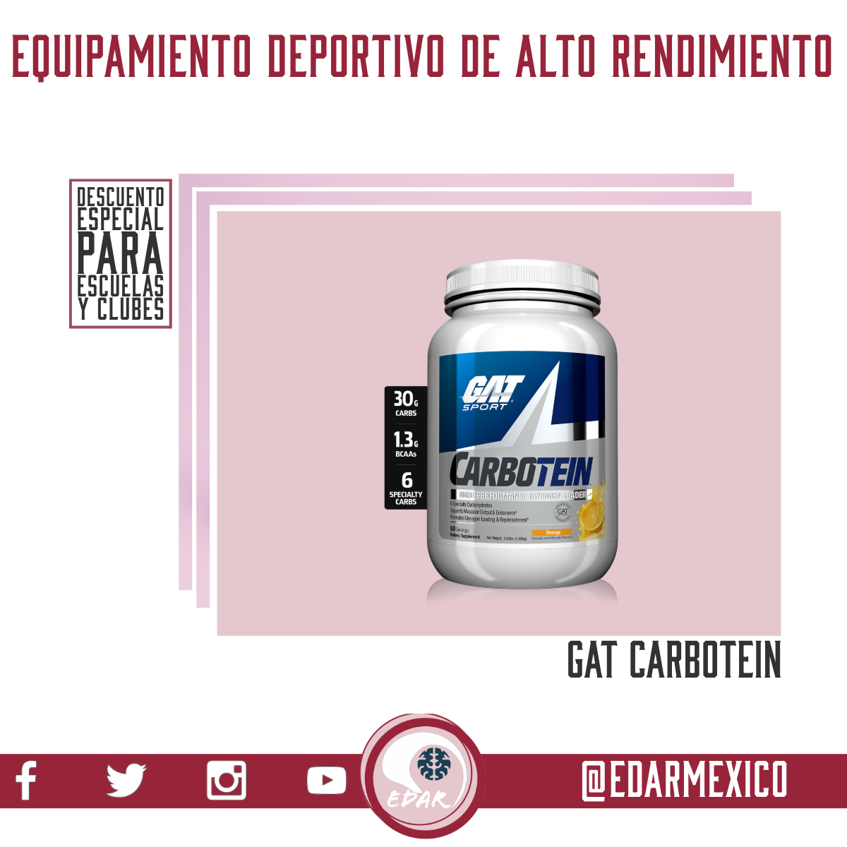 GAT CARBOTEIN 3.86 Lbs