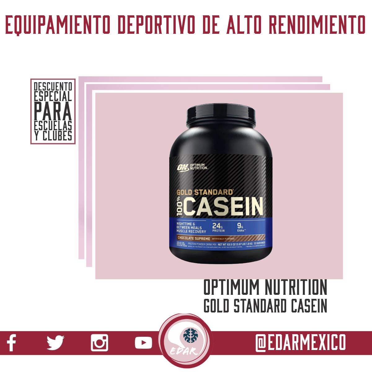 OPTIMUM NUTRITION GOLD STANDARD CASEIN 4 LBS