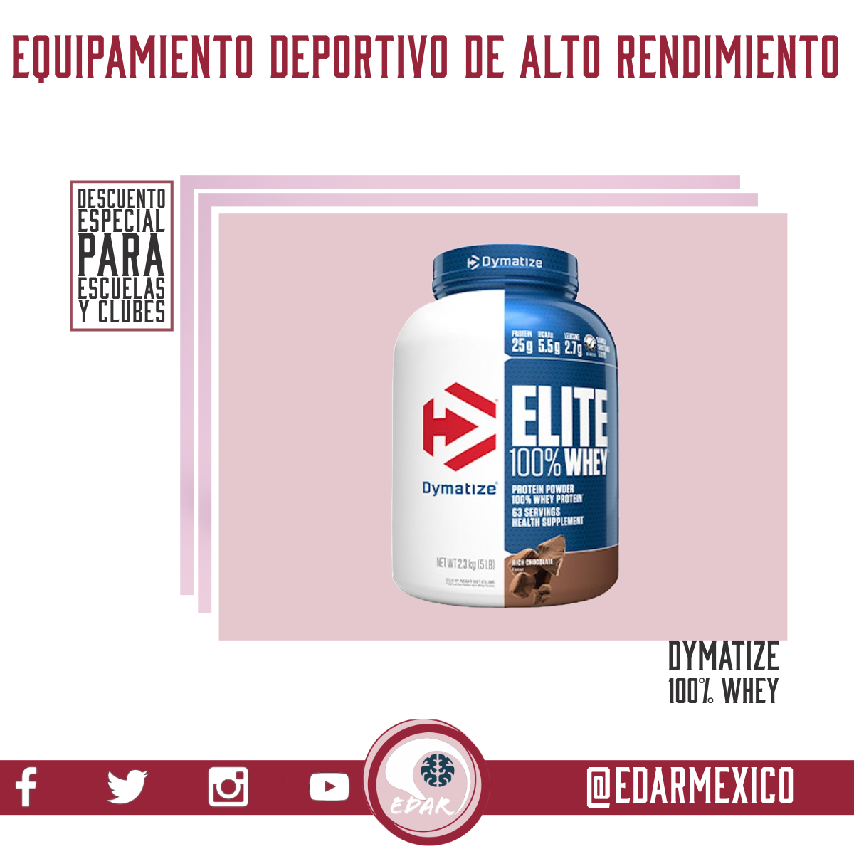 DYMATIZE ELITE 100% WHEY 5 LBS