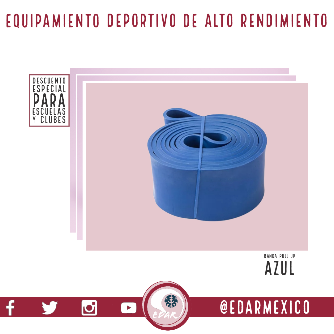 BANDA PULL UP AZUL 60-150 LBS