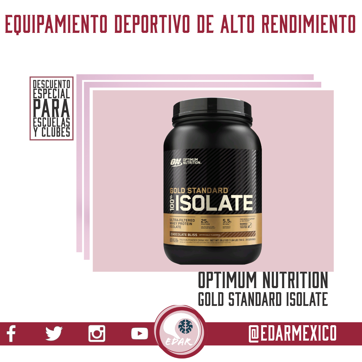 OPTIMUM NUTRITION GOLD STANDARD ISOLATE