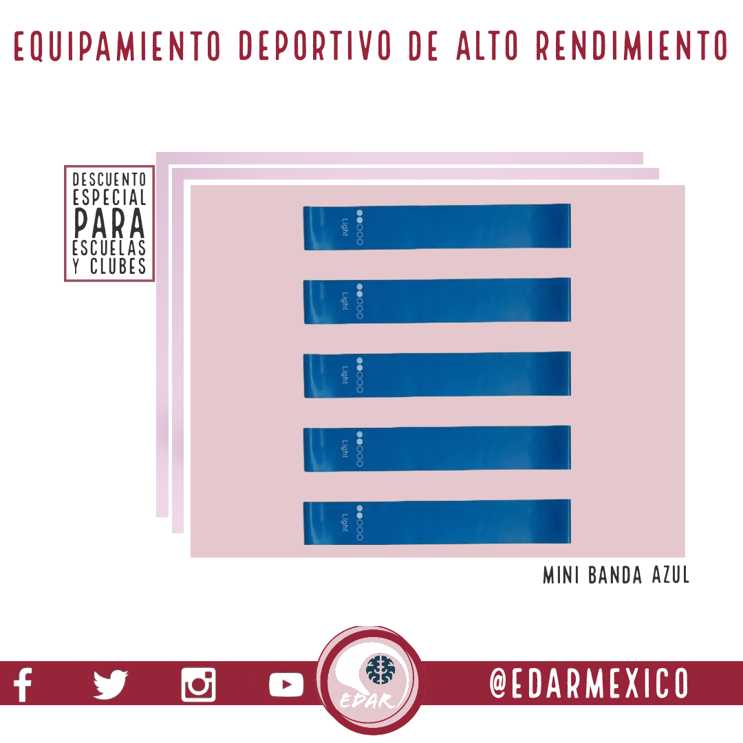 MINI BANDA AZUL 20-25 LBS