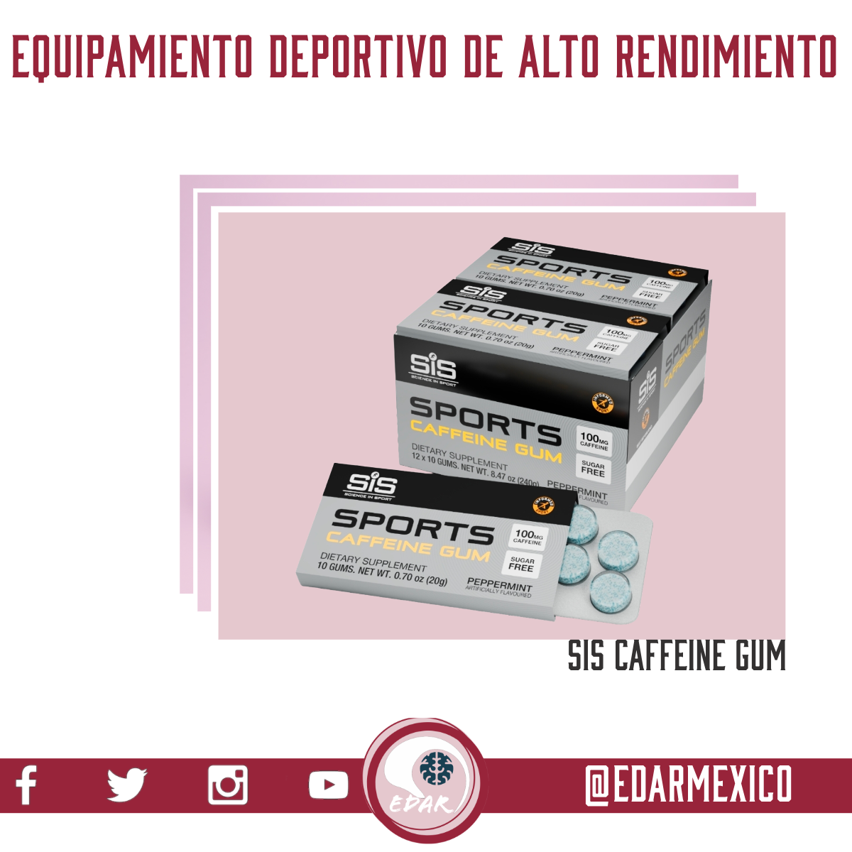 SIS CAFFEINE GUM