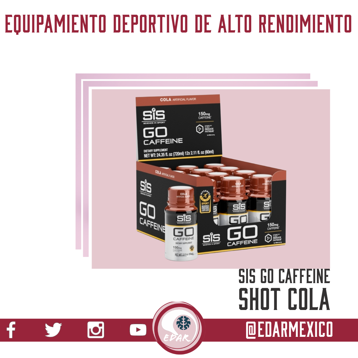 SIS GO CAFFEINE SHOT COLA