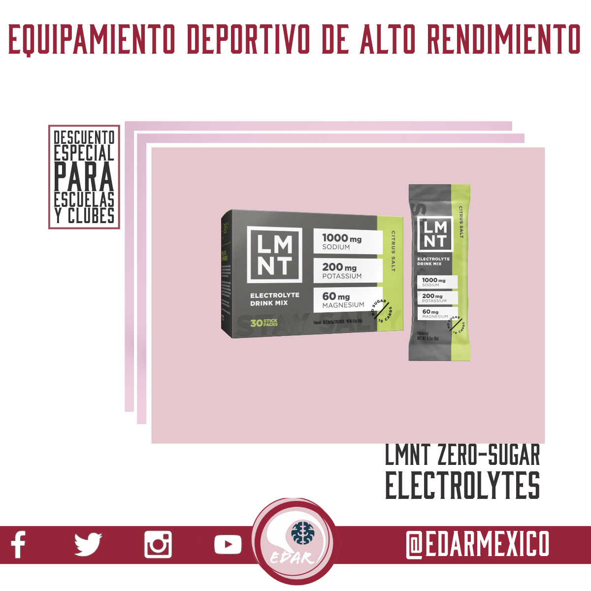 LMNT ZERO-SUGAR ELECTROLYTED
