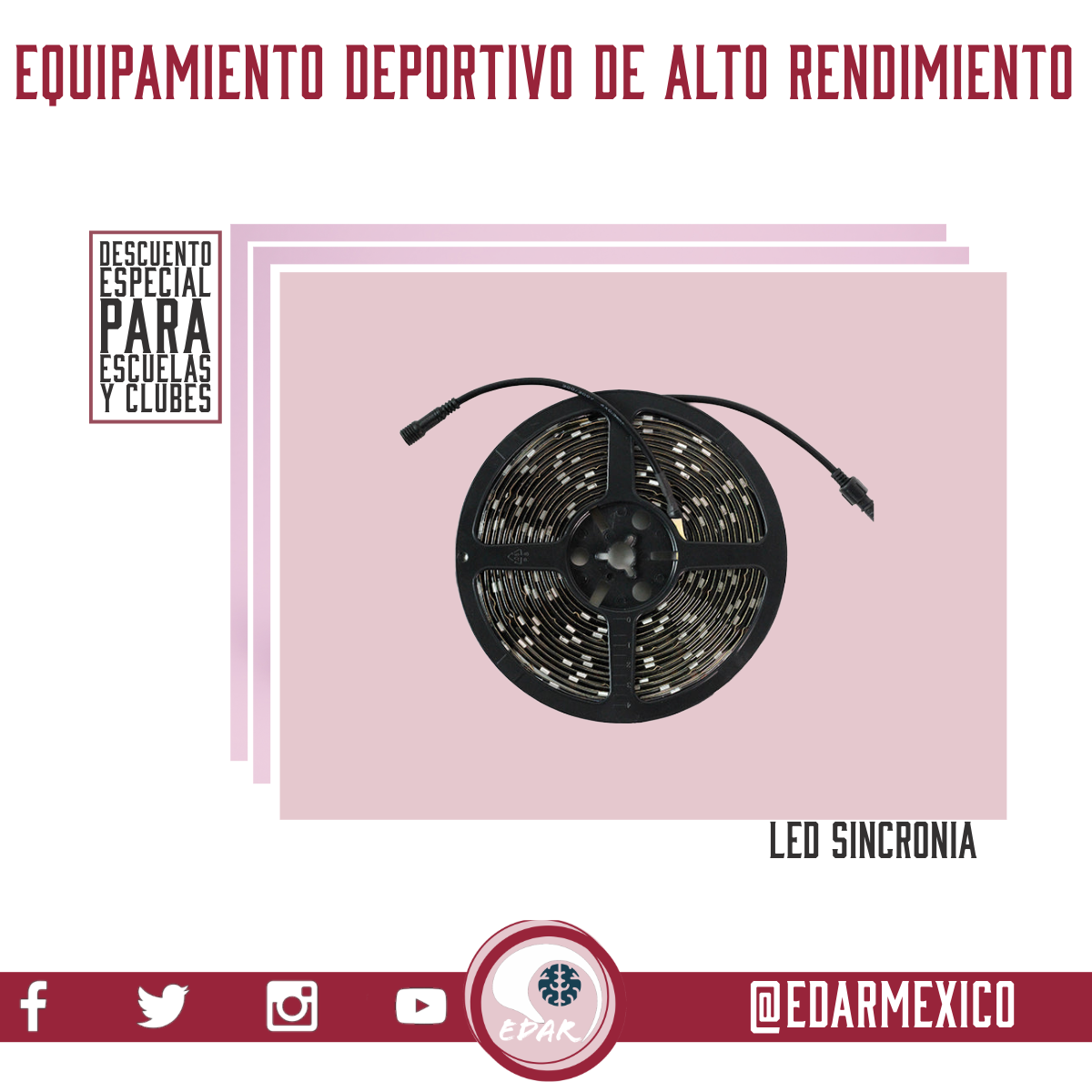 SENAPTEC PISTA DE LED