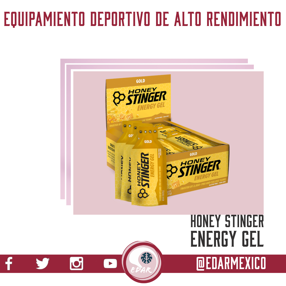 HONEY STINGER ENERGY GEL CLASIC