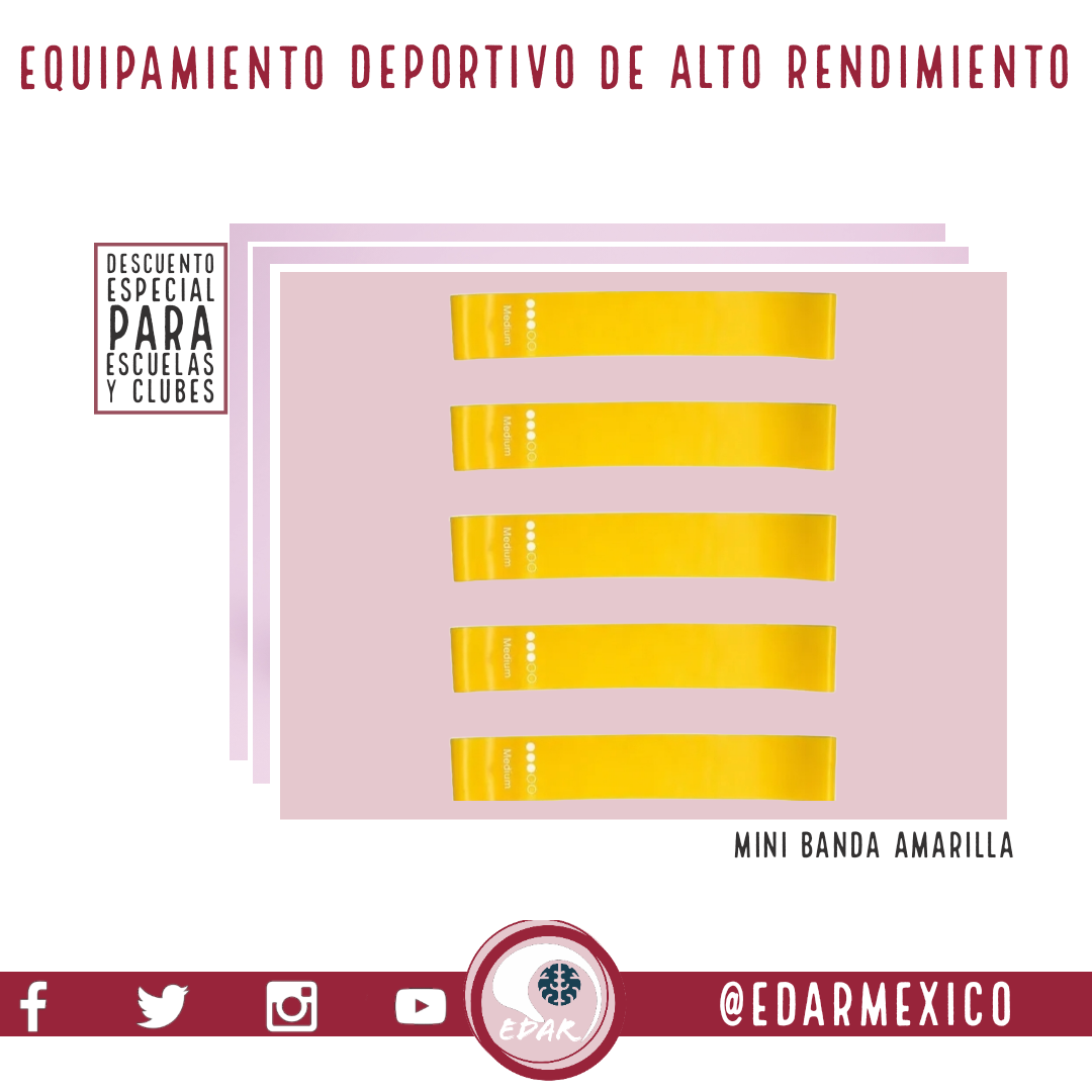 MINI BANDA AMARILLA 30-35 LBS