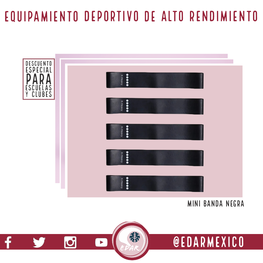 MINI BANDA NEGRA 45-50 LBS