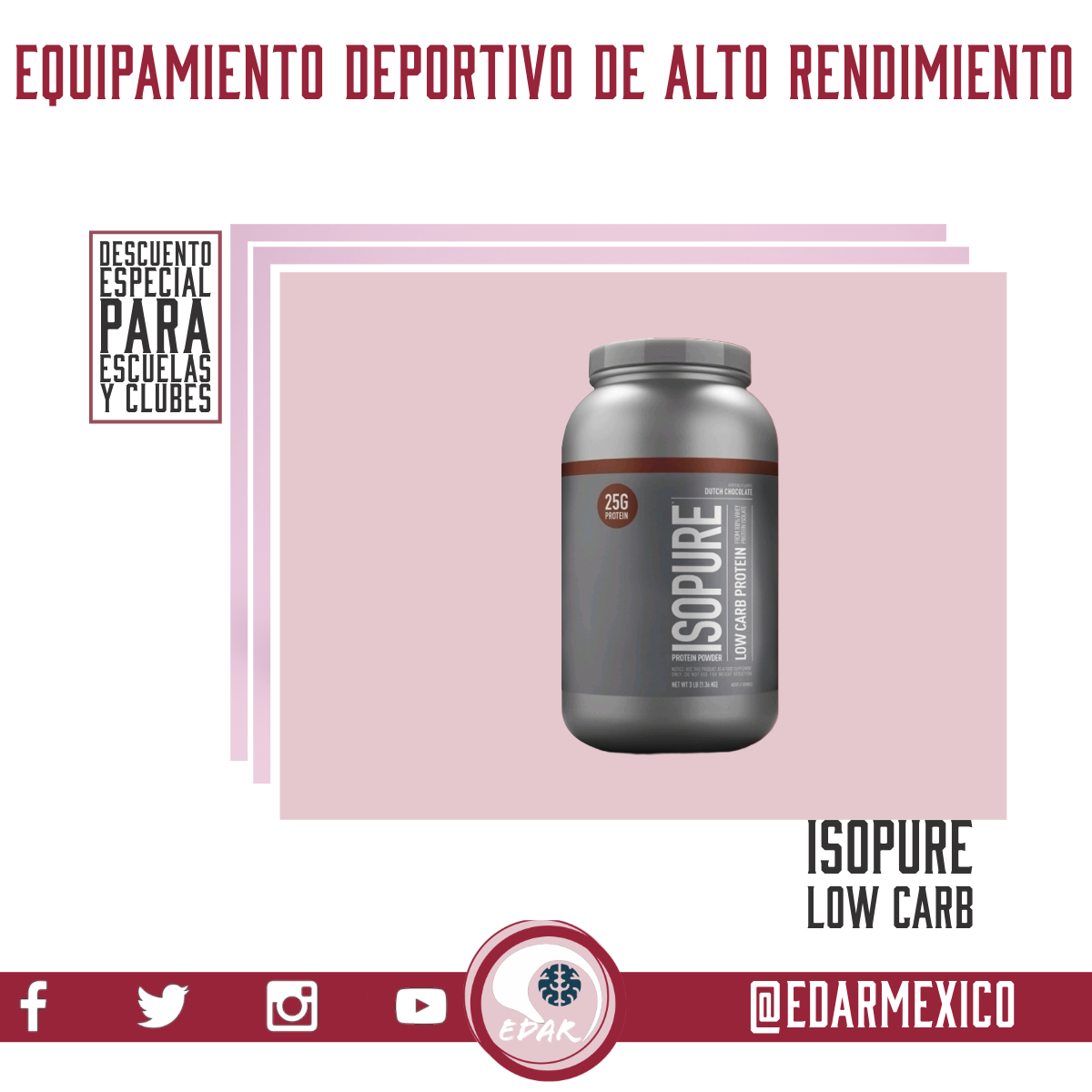 ISOPURE LOW CARB 7.5 LBS