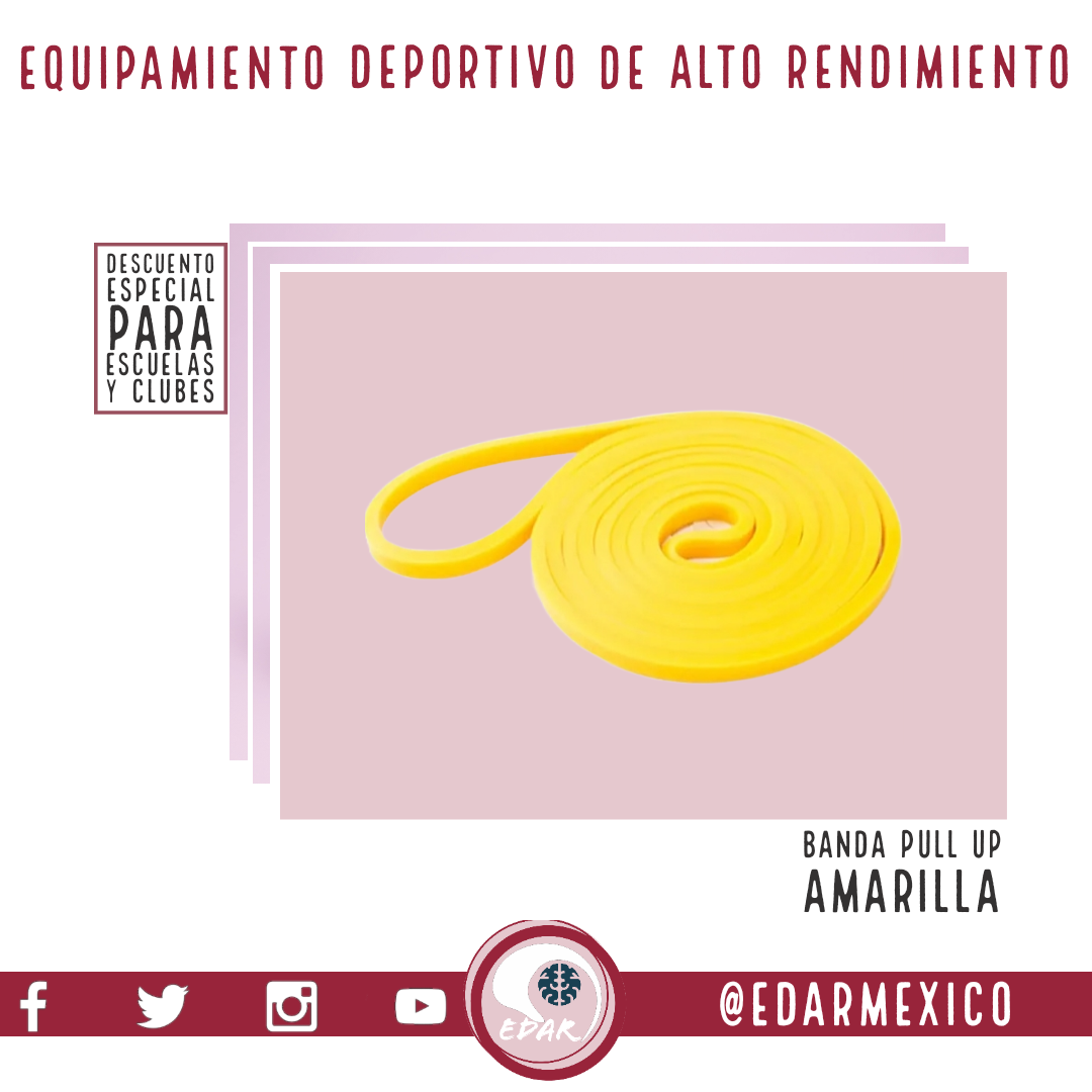 BANDA PULL UP AMARILLA 5-15 LBS