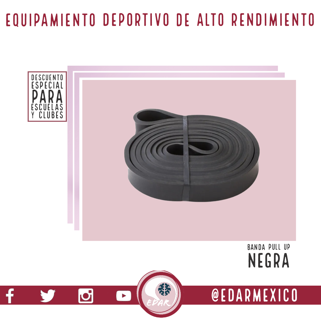 BANDA PULL UP NEGRA 35-70 LBS